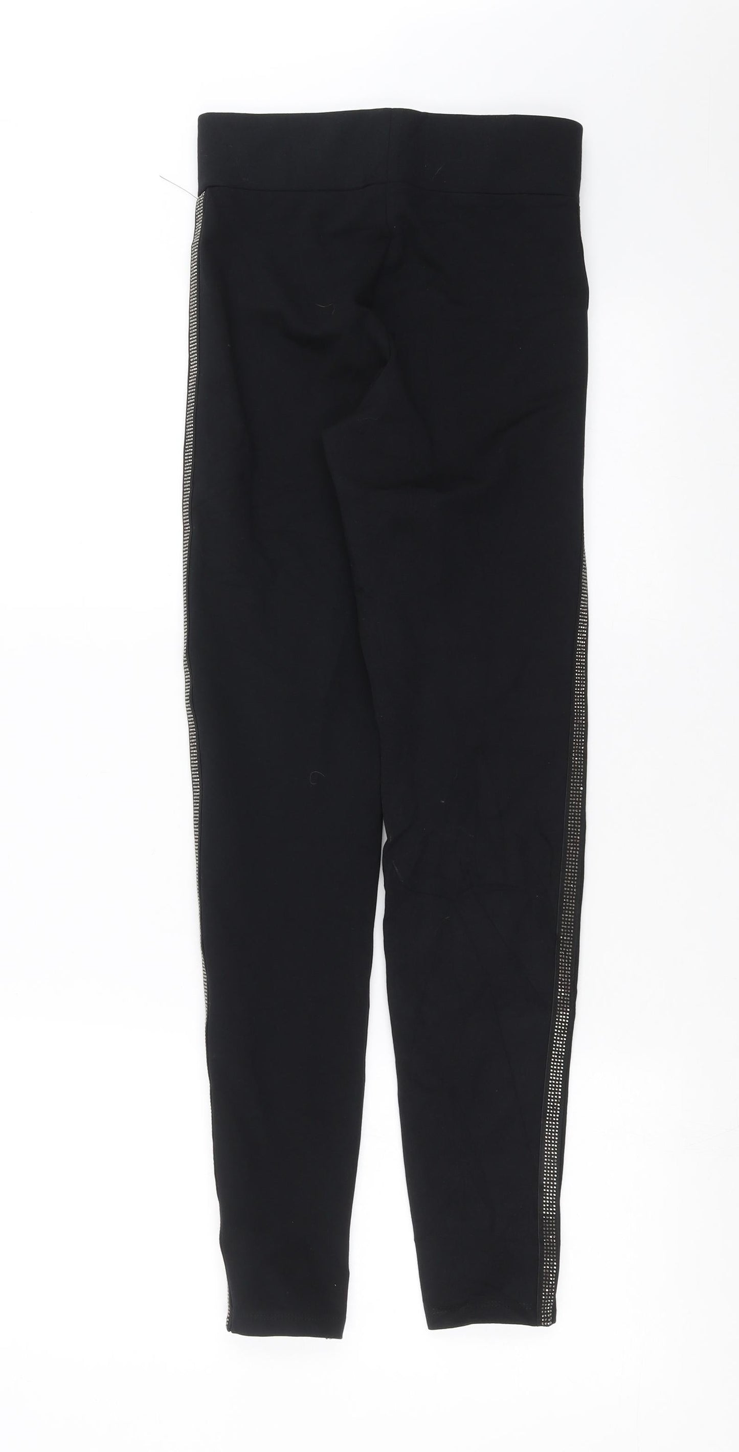 Womens UK Size 6 Marks and Spencer Extra-Slim Fit  Black Trousers
