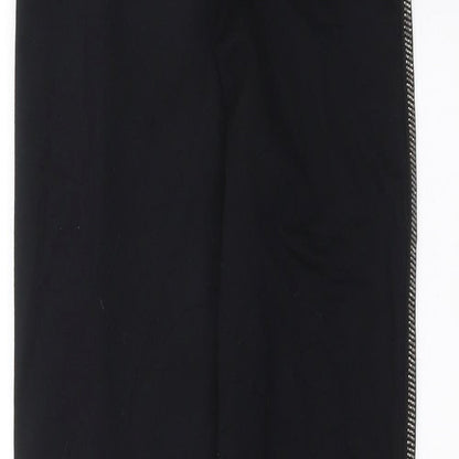 Womens UK Size 6 Marks and Spencer Extra-Slim Fit  Black Trousers