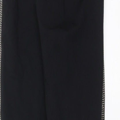 Womens UK Size 6 Marks and Spencer Extra-Slim Fit  Black Trousers