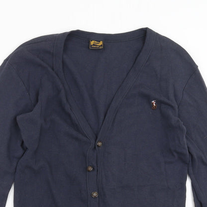excapes Womens Blue   Cardigan Jumper Size M