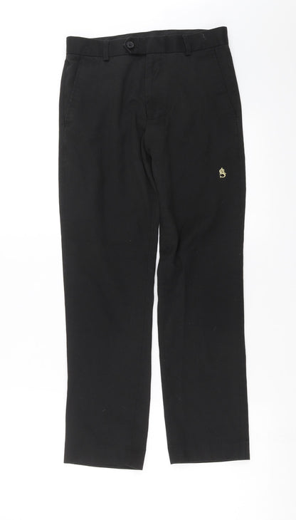 Banner Boys Black   Dress Pants Trousers Size S