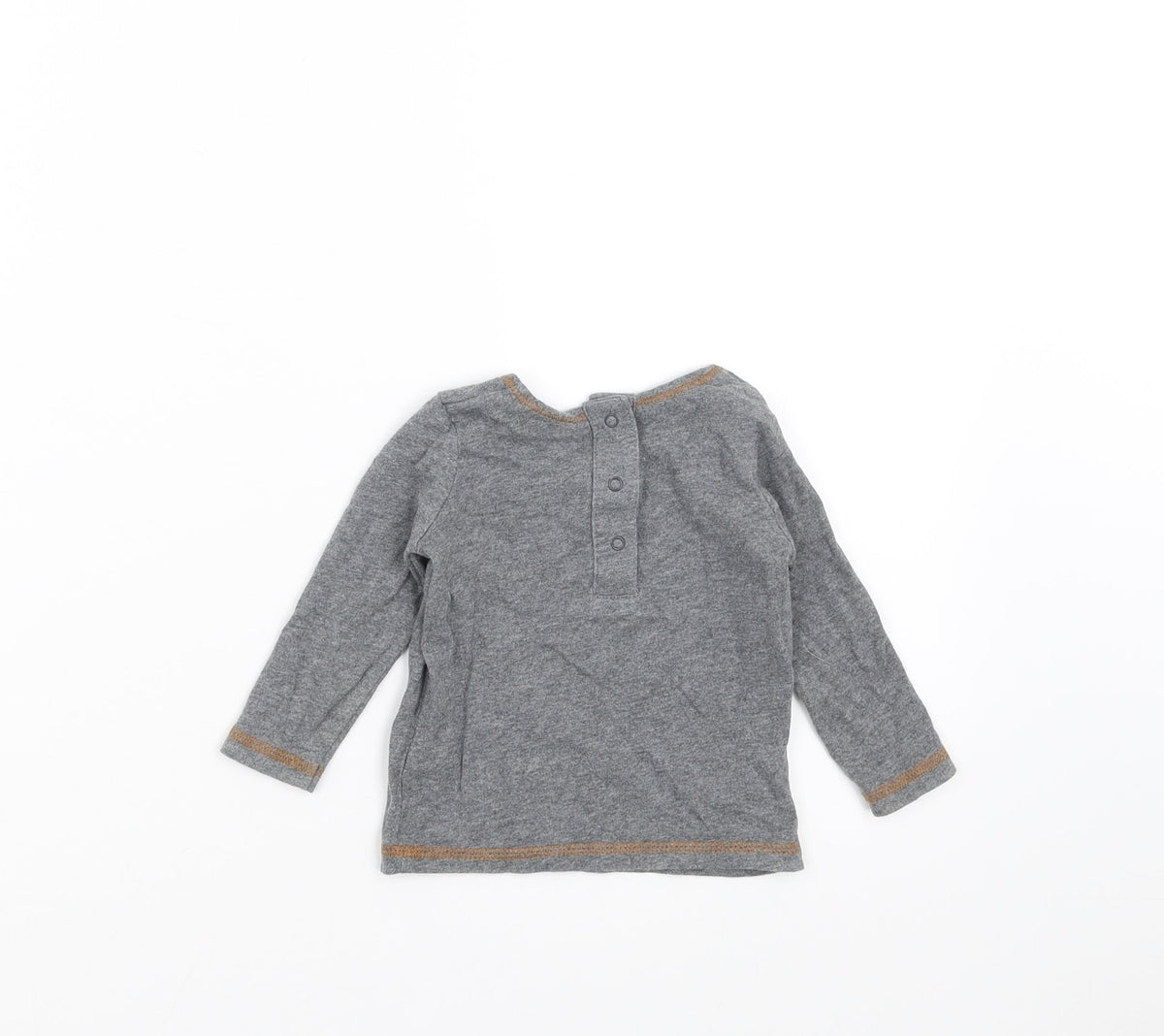 NEXT Baby Grey   Basic T-Shirt Size 3-6 Months