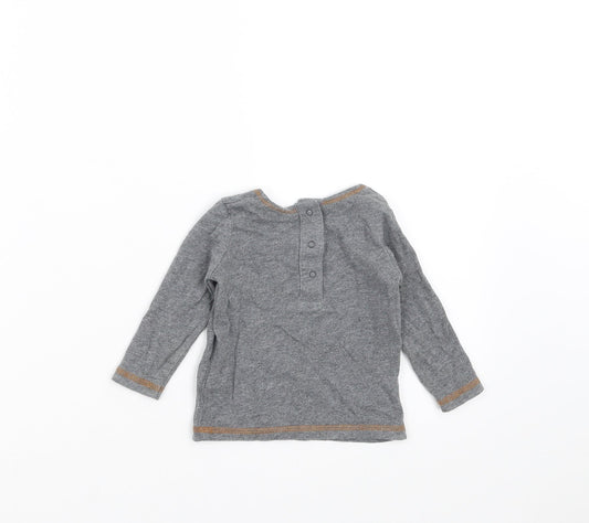NEXT Baby Grey   Basic T-Shirt Size 3-6 Months