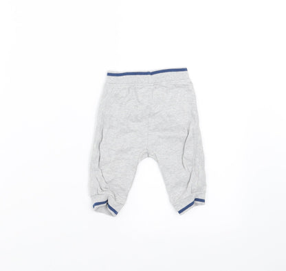 George Baby Grey   Jogger Trousers Size 3-6 Months