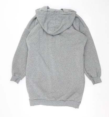 Fashion Womens Grey   Pullover Hoodie Size M  - vogue