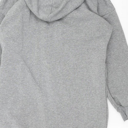 Fashion Womens Grey   Pullover Hoodie Size M  - vogue