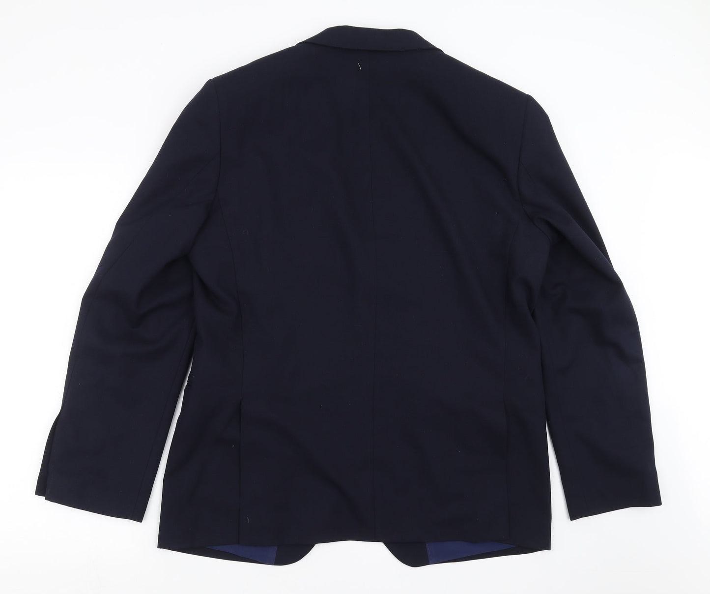Mens UK Size 42 Marks and Spencer Regular Blue Suit Jacket