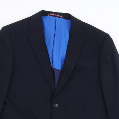Mens UK Size 42 Marks and Spencer Regular Blue Suit Jacket