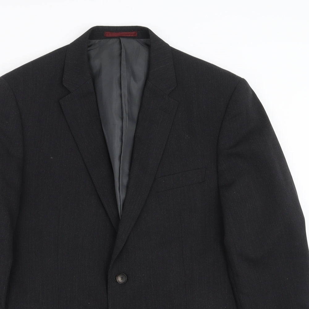 Mens UK Size 42 Marks and Spencer Regular Grey Suit Jacket