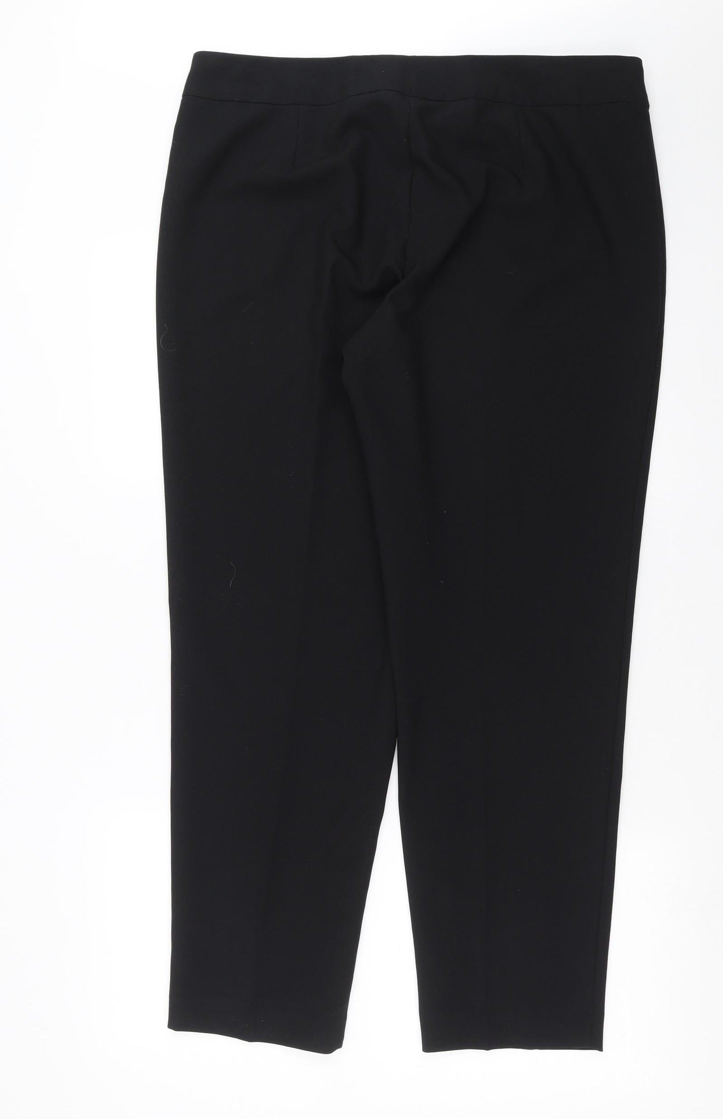 George Womens Black   Trousers  Size 16 L28 in