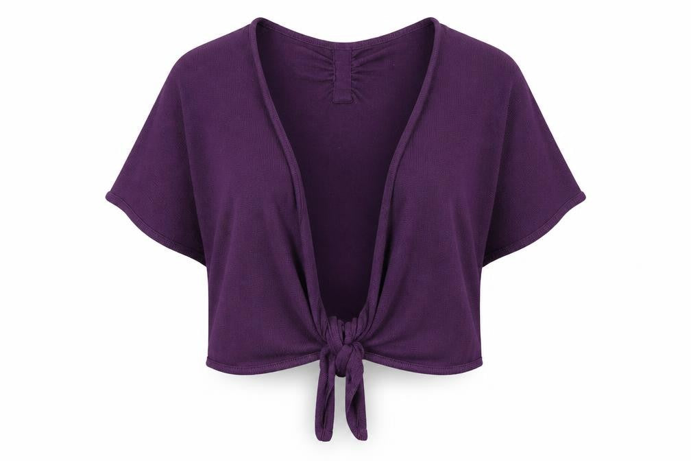 Womens UK Size 12 George Purple Cardigan Jumper