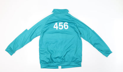 Preworn Womens Green   Full Zip Sweatshirt Size L