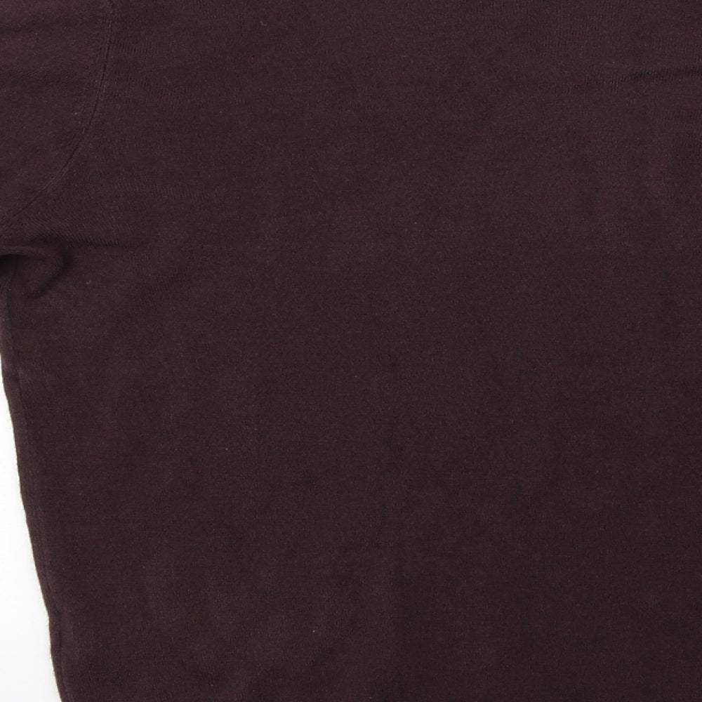 Mens UK Size S Marks and Spencer Brown Pullover Sweatshirt