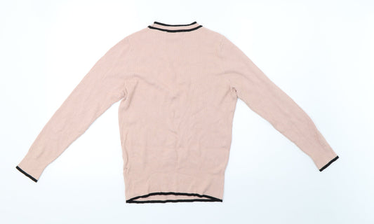 Womens UK Size 12 Marks and Spencer Pink Pullover Sweatshirt