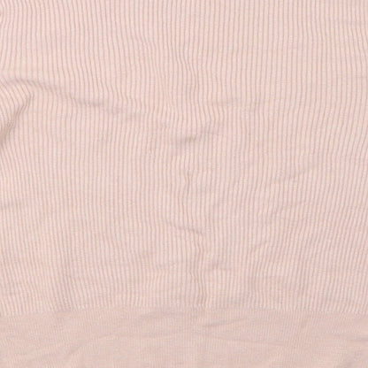 Womens UK Size 12 Marks and Spencer Pink Pullover Sweatshirt