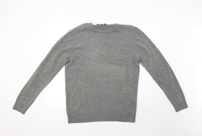 Mens UK Size L Cedar Wood State Grey Pullover Sweatshirt