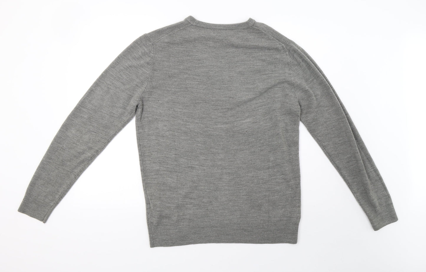 Mens UK Size L Cedar Wood State Grey Pullover Sweatshirt