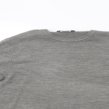 Mens UK Size L Cedar Wood State Grey Pullover Sweatshirt