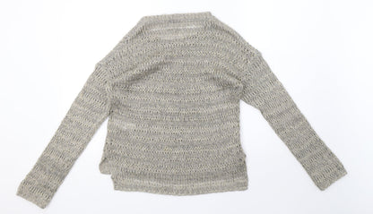 Oasis Womens Grey   Pullover Sweatshirt Size XS
