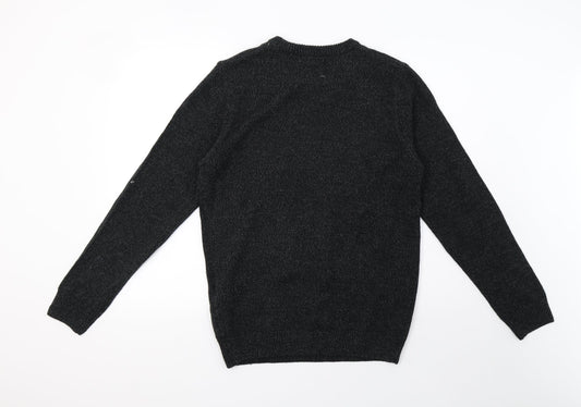 Mens UK Size M NEXT Grey Pullover Sweatshirt