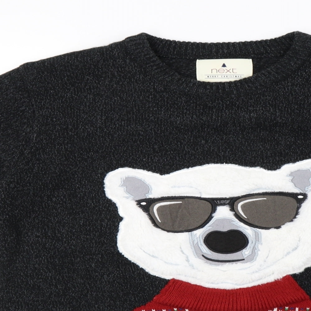 Mens UK Size M NEXT Grey Pullover Sweatshirt