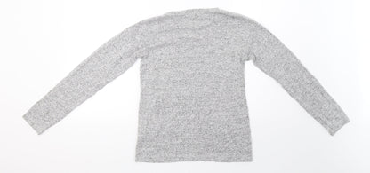 Primark Girls Grey  Knit Pullover Sweatshirt Size 11-12 Years