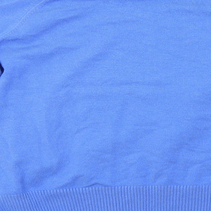 Dorothy Perkins Womens Blue  Knit Pullover Sweatshirt Size 20