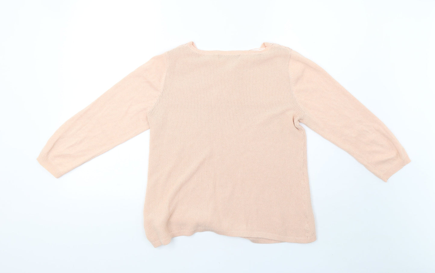 Womens UK Size 10 Marks and Spencer Pink Pullover Sweatshirt