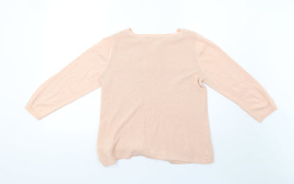 Womens UK Size 10 Marks and Spencer Pink Pullover Sweatshirt