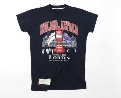 Preworn Mens Blue    T-Shirt Size XS