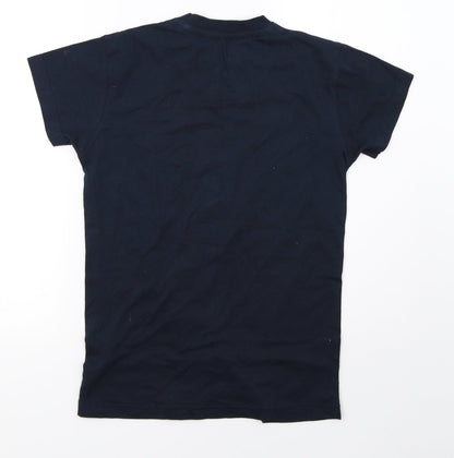 Preworn Mens Blue    T-Shirt Size XS