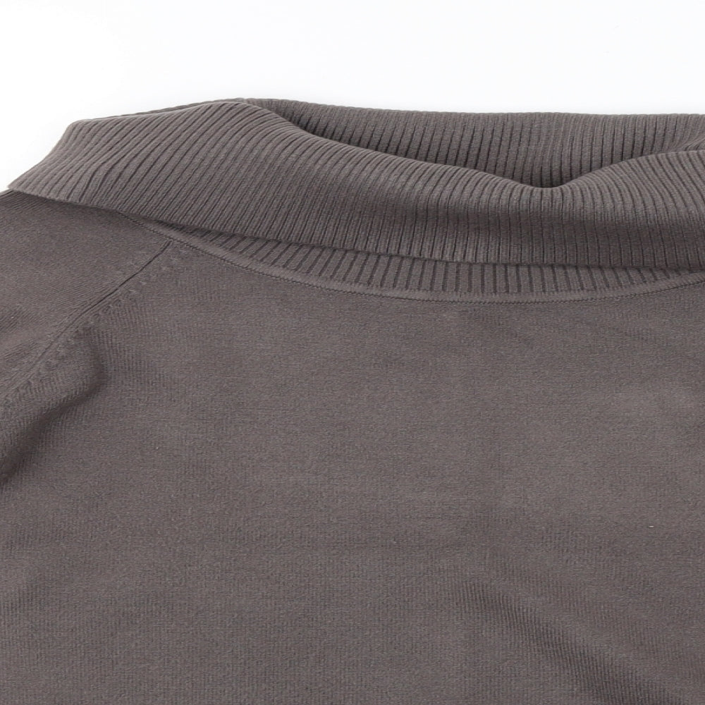Womens UK Size M French Connection Grey Pullover Sweatshirt