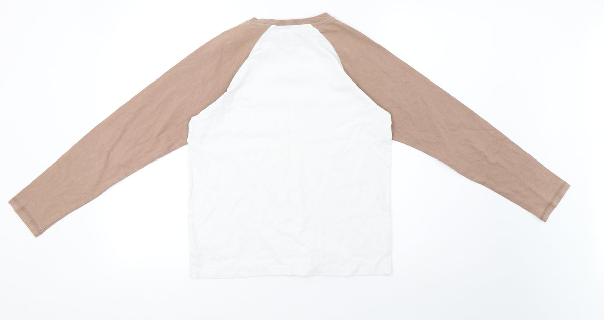 NEXT Boys White   Pullover Sweatshirt Size 8 Years