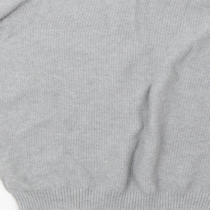 George Boys Grey  Knit Pullover Sweatshirt Size 12-13 Years