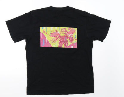 Preworn Mens Black    T-Shirt Size M  - fortnite