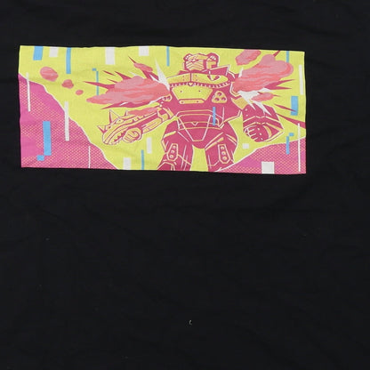 Preworn Mens Black    T-Shirt Size M  - fortnite