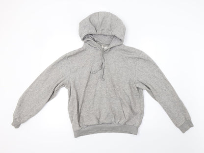 H&M Womens Grey   Pullover Hoodie Size S