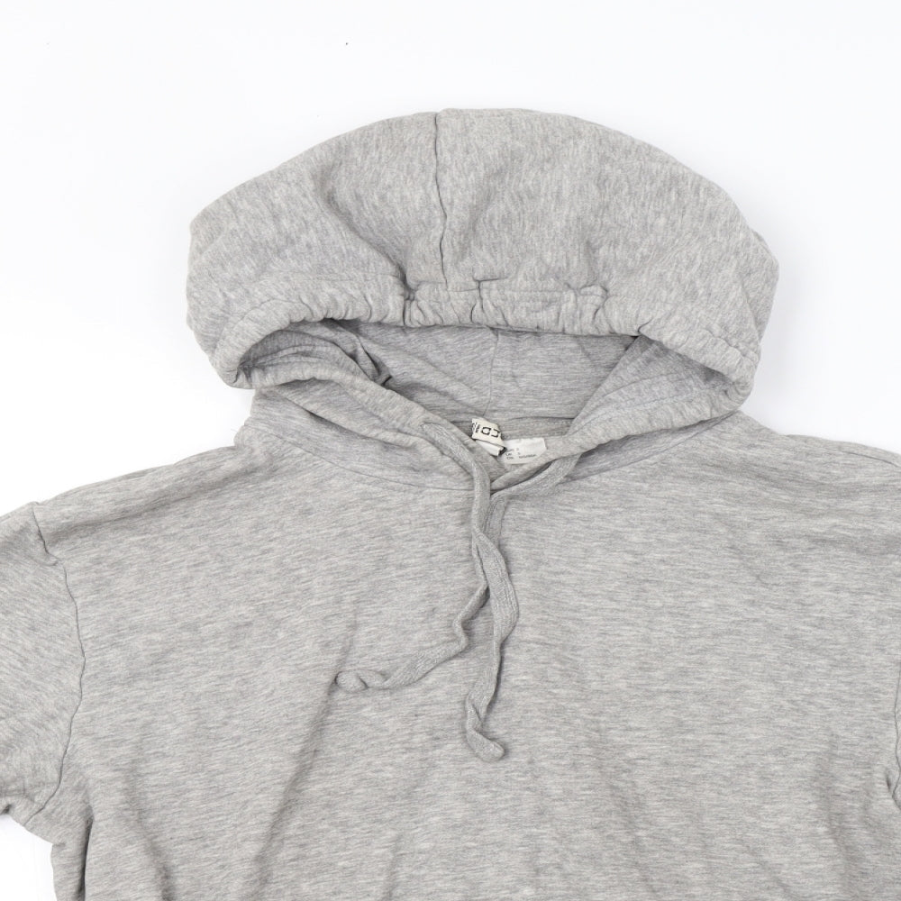 H&M Womens Grey   Pullover Hoodie Size S
