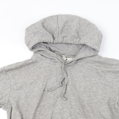 H&M Womens Grey   Pullover Hoodie Size S