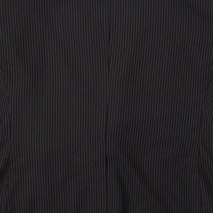 George Mens Black Striped  Jacket Blazer Size 42