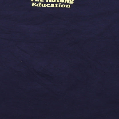 Womens UK Size S Preworn Blue Basic T-Shirt