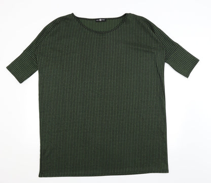 Daisy Street Womens Green   Basic T-Shirt Size M