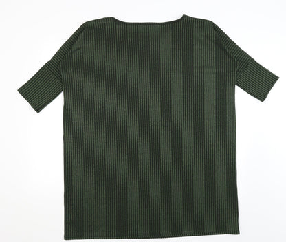 Daisy Street Womens Green   Basic T-Shirt Size M