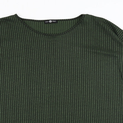 Daisy Street Womens Green   Basic T-Shirt Size M