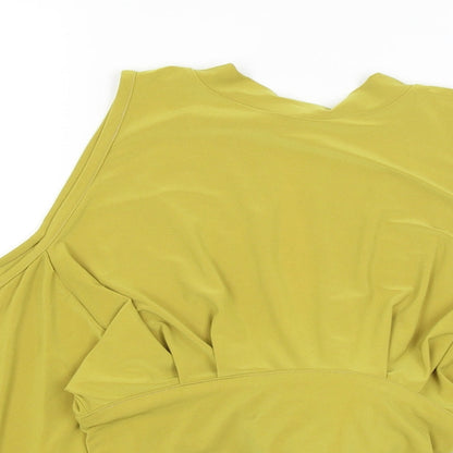 Endelle Womens Green   Cropped T-Shirt Size 8