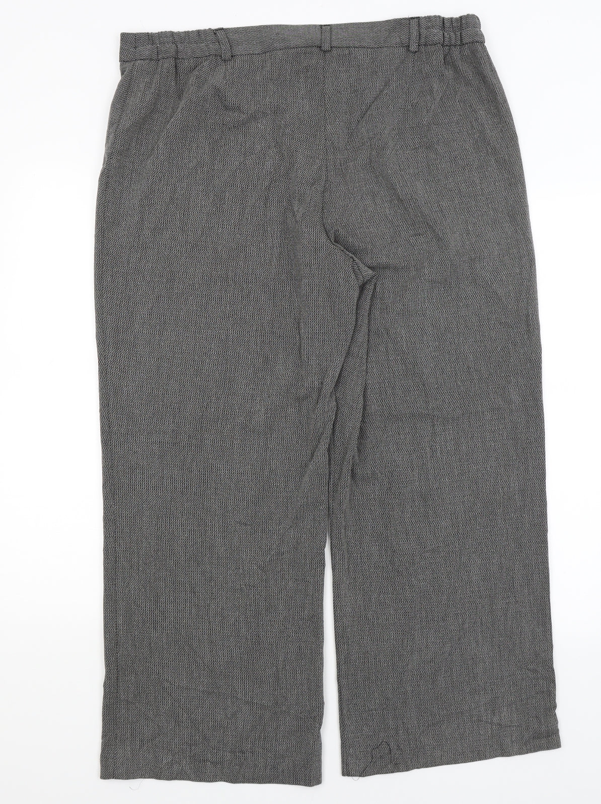 Womens UK Size 18 Agenda Regular Fit  Grey Trousers