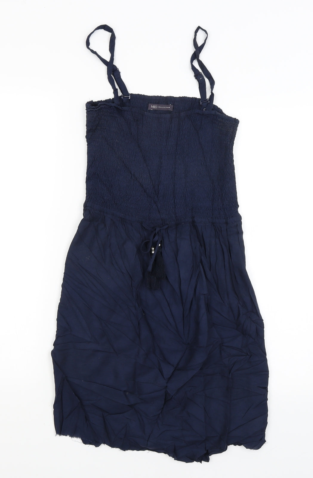 M&S Womens Blue   Fit & Flare  Size 10