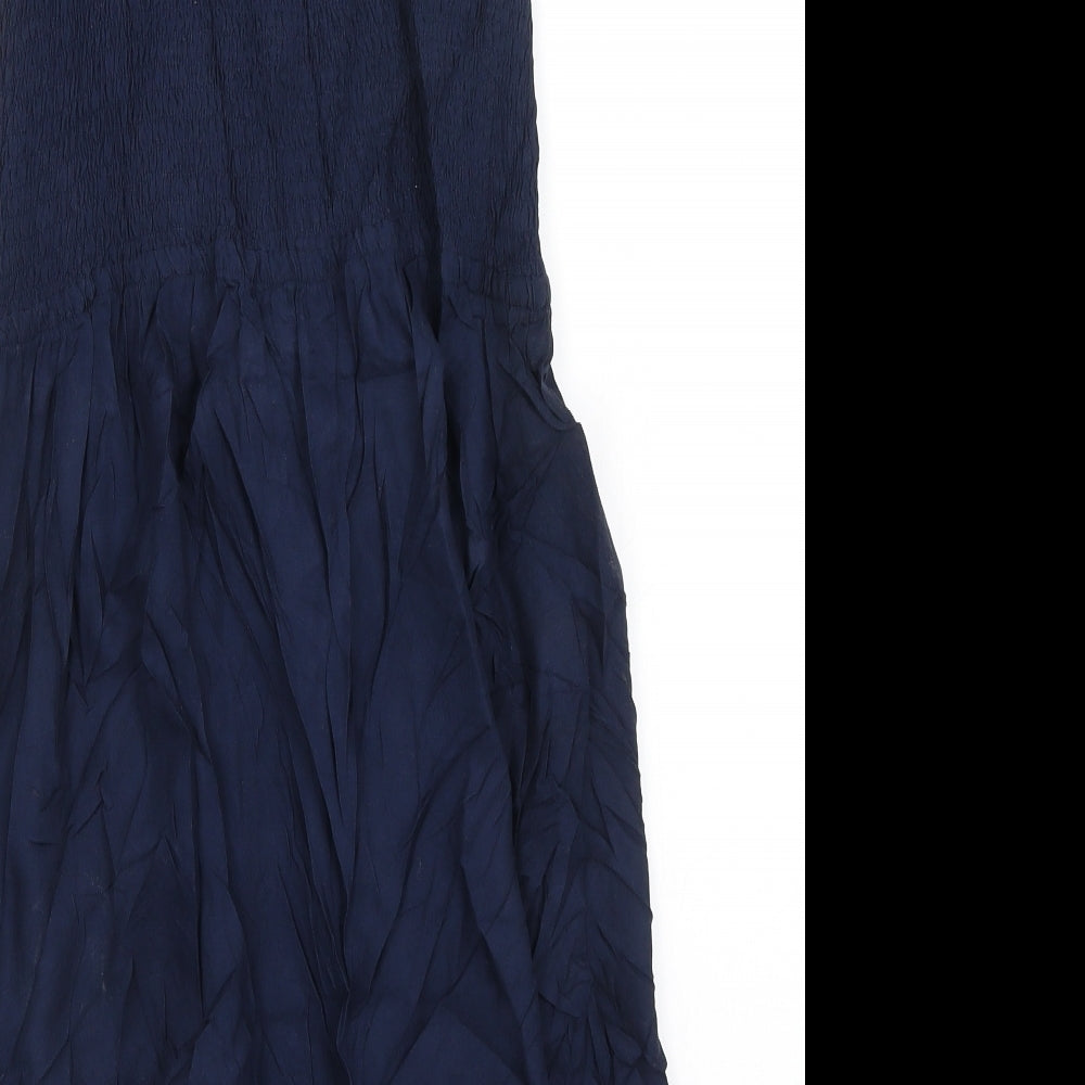 M&S Womens Blue   Fit & Flare  Size 10