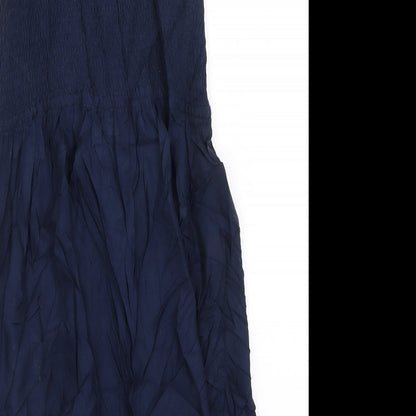M&S Womens Blue   Fit & Flare  Size 10