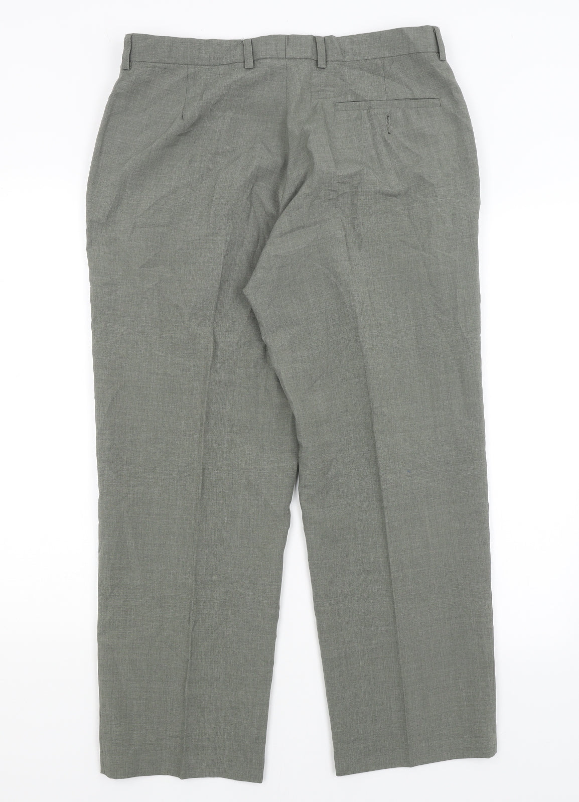 M&S Mens Green   Trousers  Size 34 in L27 in